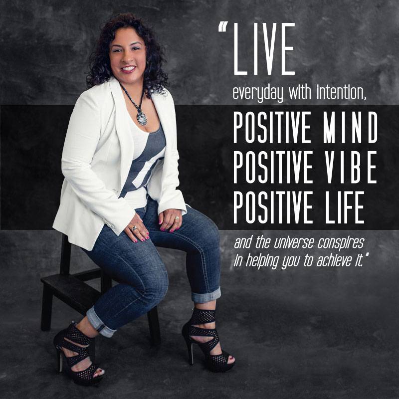 Patricia Ysern, brand consultant at Hitex. Quote:"Live everyday with intention, positive mind, positive vibe, positive live and the universe conspires in helping you to achieve it"  